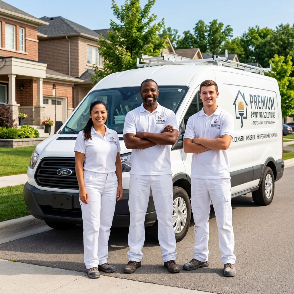 E.C. Painting / Drywall Repair team